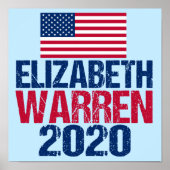 Elizabeth Warren 2020 Poster (Vorne)