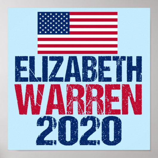 Elizabeth Warren 2020 Poster (Vorne)