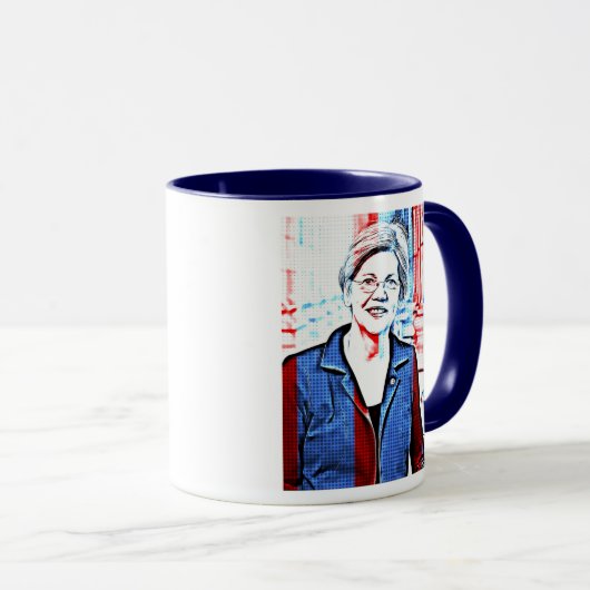 ELIZABETH WARREN 2020 Tasse der Präsidentschaftswa (VorderseiteRechts)