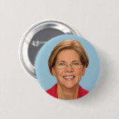 Elizabeth Warren Button (Vorne & Hinten)