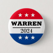 Elizabeth Warren Button 2024 (Vorderseite)