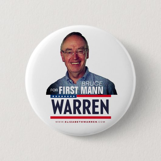 Elizabeth Warren, Ehemann von Bruce Mann Button (Vorderseite)