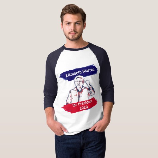 Elizabeth Warren für die Präsidentschaftswahl 2020 T-Shirt (Vorne ganz)
