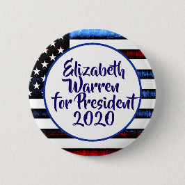 Elizabeth Warren für Präsident 2020 Button