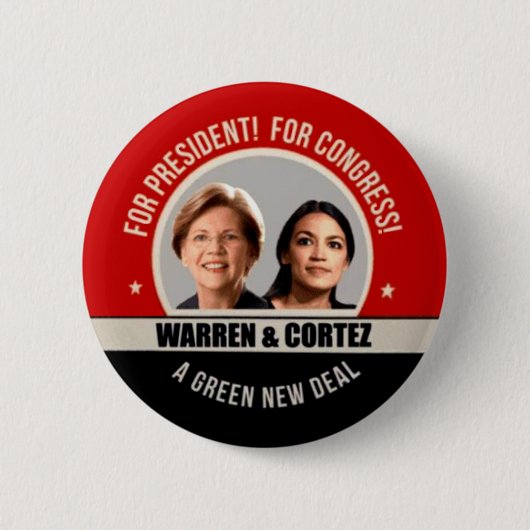 Elizabeth Warren für Präsident 2020 Button (Vorderseite)