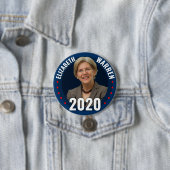 Elizabeth Warren für Präsident 2020 Button (Beispiel)