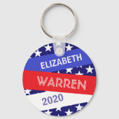 Elizabeth Warren für Präsident 2020 Schlüsselanhänger (Vorderseite)