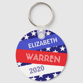 Elizabeth Warren für Präsident 2020 Schlüsselanhänger