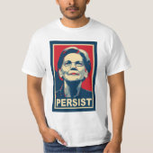 Elizabeth Warren Persist T-Shirt (Vorderseite)