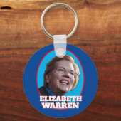 Elizabeth Warren Portrait Schlüsselanhänger (Vorderseite)