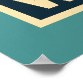 Elizabeth Warren Poster (Ecke)