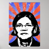 Elizabeth Warren - Poster (Vorne)