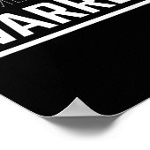 Elizabeth Warren  Poster (Ecke)