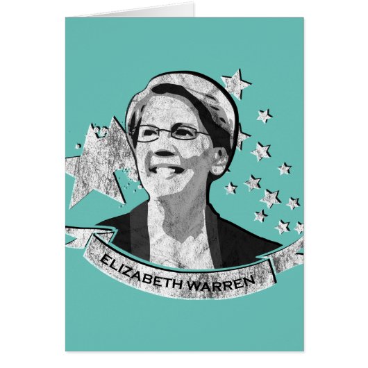 Elizabeth Warren Star Banner (Vorne)