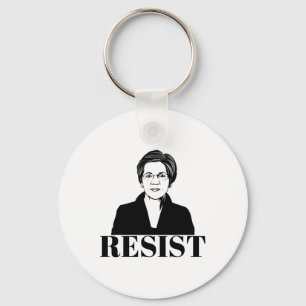Elizabeth Warren Teeshirt Politische Feministische Schlüsselanhänger