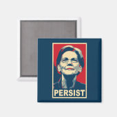 elizabeth warren weiter magnet (Vorderseite/Rückseite)