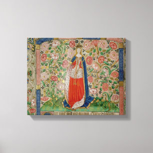 Elizabeth Woodville Queen Consort of King Leinwanddruck