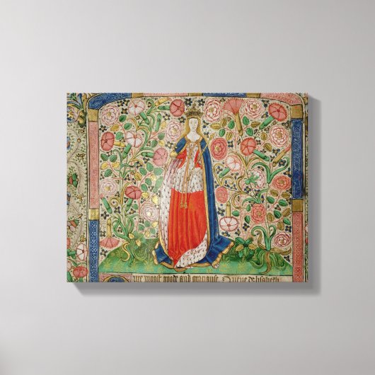 Elizabeth Woodville Queen Consort of King Leinwanddruck (Vorderseite)