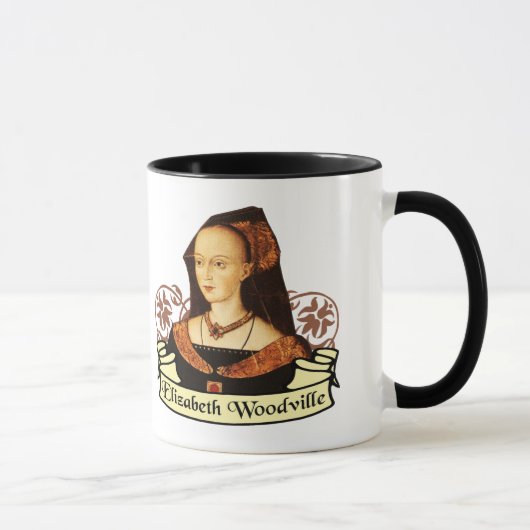 Elizabeth Woodville Tasse (Rechts)
