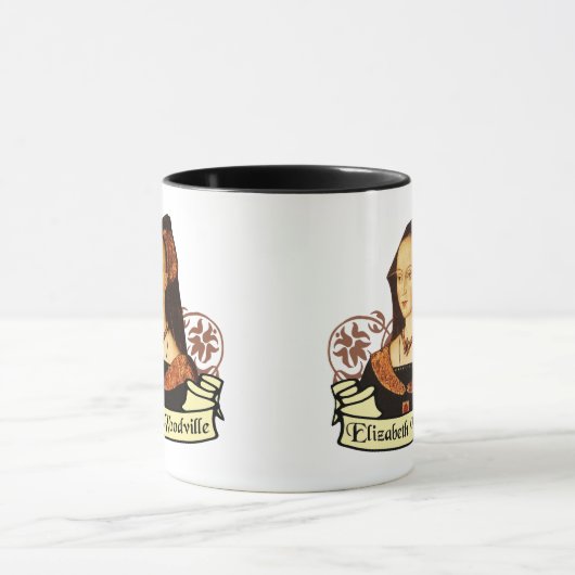 Elizabeth Woodville Tasse (Zentrum)