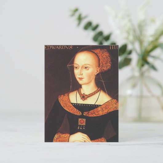 Elizabeth Woodville "The White Queen" Postkarte (Stehend Vorderseite)