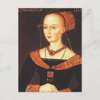 Elizabeth Woodville "The White Queen" Postkarte