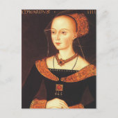 Elizabeth Woodville "The White Queen" Postkarte (Vorderseite)