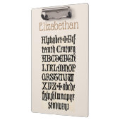 Elizabethan Clipboard Klemmbrett (Links)