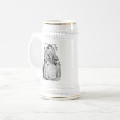 Elizabethan Clothing Bierglas (Vorderseite Links)