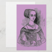 Elizabethan Clothing Briefpapier (Vorne/Hinten)