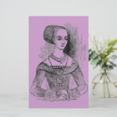 Elizabethan Clothing Briefpapier (Stehend Vorderseite)