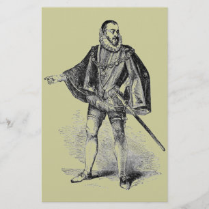 Elizabethan Clothing Briefpapier