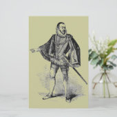 Elizabethan Clothing Briefpapier (Stehend Vorderseite)