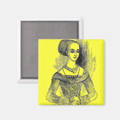 Elizabethan Clothing Magnet (Vorderseite/Rückseite)