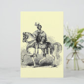 Elizabethan Costumes Briefpapier (Stehend Vorderseite)