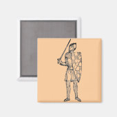 Elizabethan Costumes Magnet (Vorderseite/Rückseite)