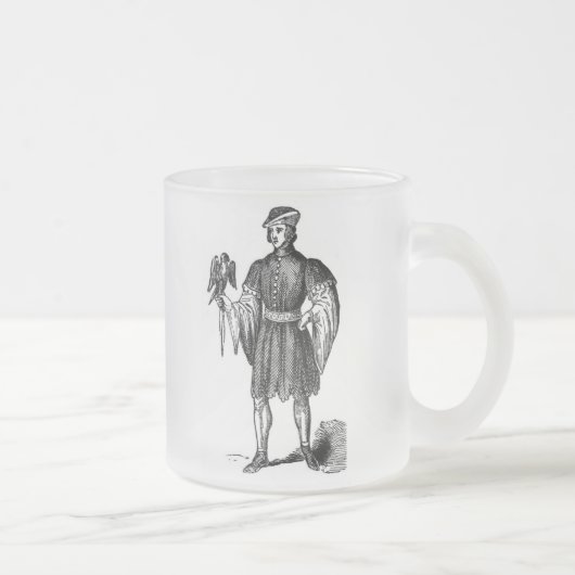 Elizabethan Kostüme Mattierte Tasse (Rechts)