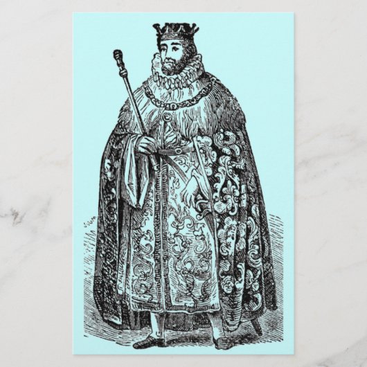 Elizabethan-Mode Briefpapier (Vorderseite)