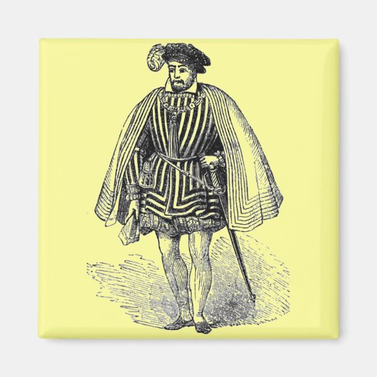 Elizabethan-Mode Magnet (Vorne)