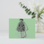 Elizabethan-Mode Postkarte (Stehend Vorderseite)