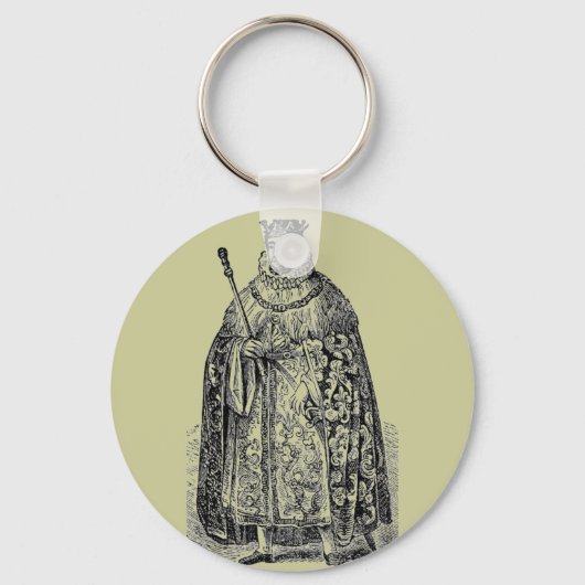 Elizabethan-Mode Schlüsselanhänger (Vorderseite)