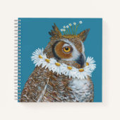 Elizabethan Owl Notebook Notizblock (Vorderseite)