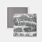 Elizabethan-Prozession Magnet (Vorderseite/Rückseite)