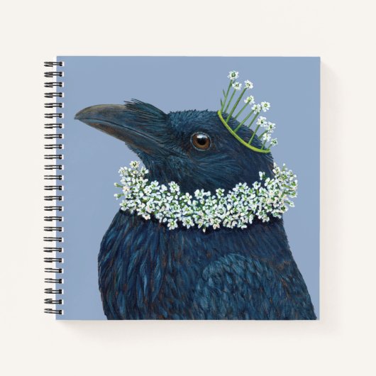Elizabethan Raven notebook Notizblock (Vorderseite)