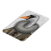 Elizabethan Swan Magnet (Linke Seite)