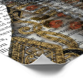 Elizabethan Swan Poster (Ecke)