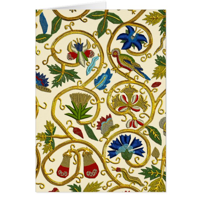 Elizabethan Swirl Embroideries-Goldwork-Imitation (Vorne)