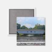 Elizabethton Covered Bridge Magnet (Vorderseite/Rückseite)