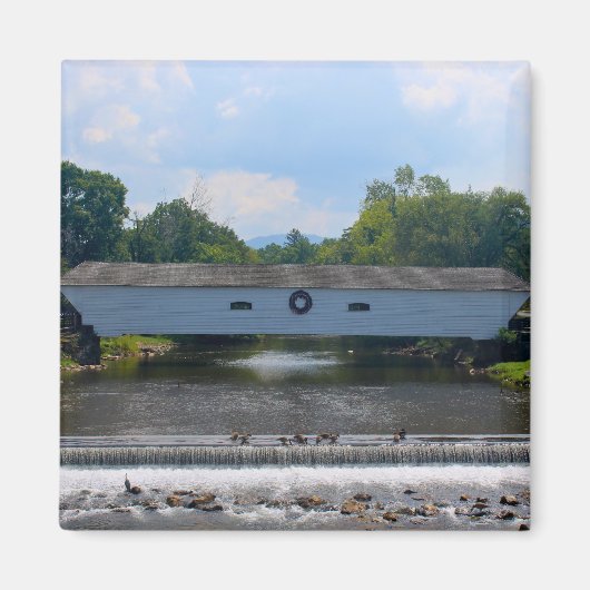 Elizabethton Covered Bridge Magnet (Vorne)