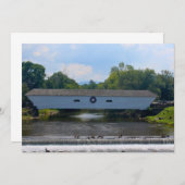 Elizabethton Covered Bridge Mitteilungskarte (Vorne/Hinten)